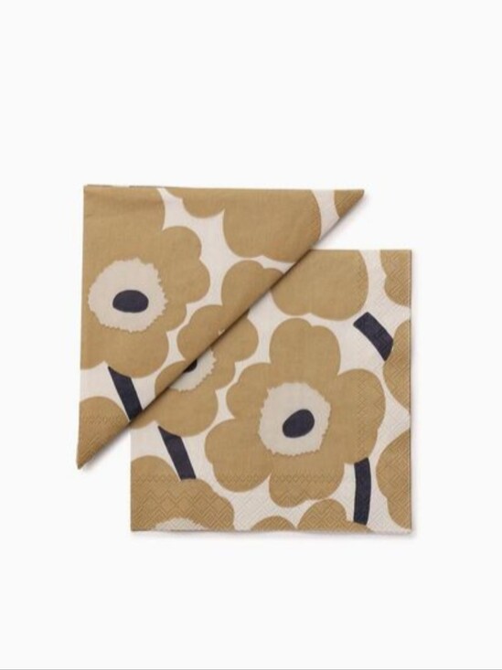 Marimekko Other - Marimekko Unikko Paper Cocktail Napkins